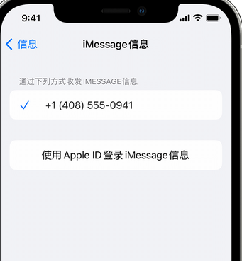 广南apple维修iPhone上无法正常发送iMessage信息 