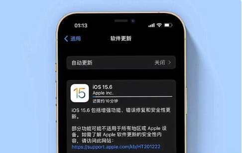 广南苹果手机维修分享iOS 15.6续航怎么样 